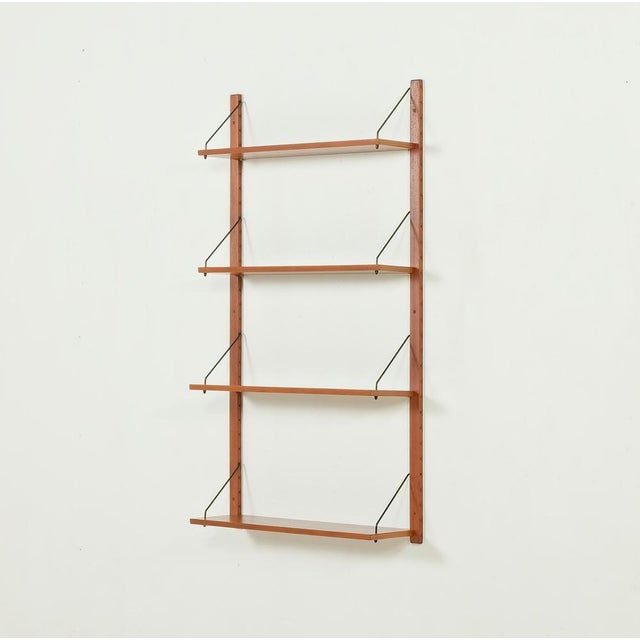 Vintage Danish Teak Shelving Unit, 1970s For Sale - Image 9 of 9