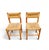 Vintage French Pine Dining Chairs, 1950s, Set of 2 For Sale - Image 17 of 18