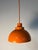 Minisol Orange Pendant Lamp by K. Kewo for Nordisk Solar For Sale - Image 5 of 11