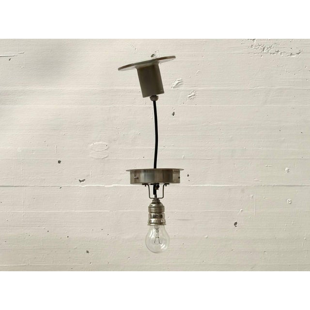 Vintage Glass Pendant Lights with Cubic Opal Glass, 1940s For Sale - Image 12 of 18