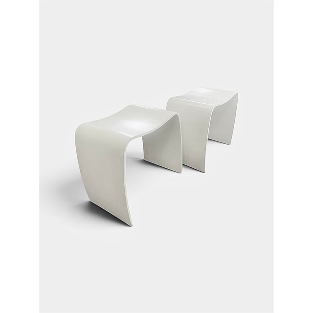 M Stools by Jorgen Moller, Danemark, 1970, Set of 2 For Sale - Image 6 of 8