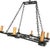 1920s Antique French Wrought Iron Chandelier Circa 1920’s For Sale - Image 5 of 10