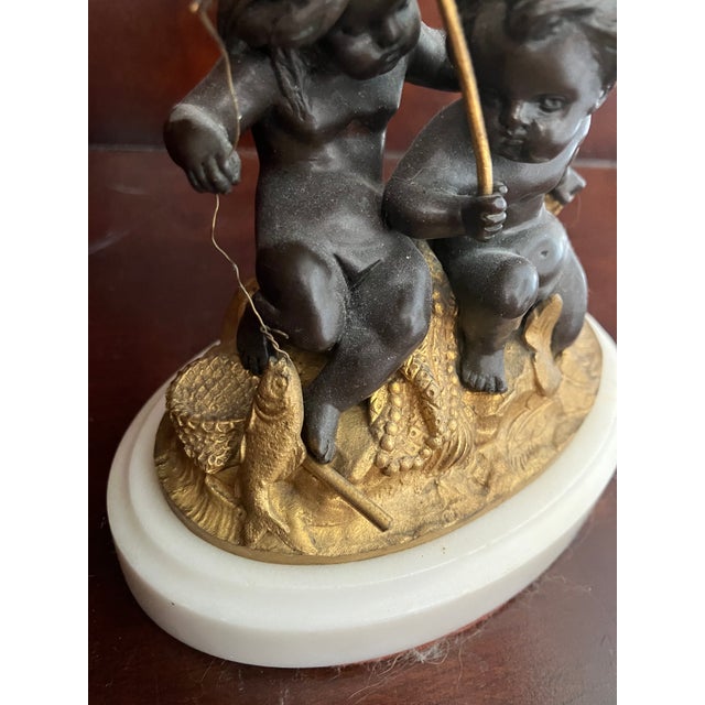 19th Century French Bronze Cherubs For Sale In San Francisco - Image 6 of 6