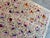 Textile Square Ivory Silk Suzani Tapestry With Pomegranates For Sale - Image 7 of 9
