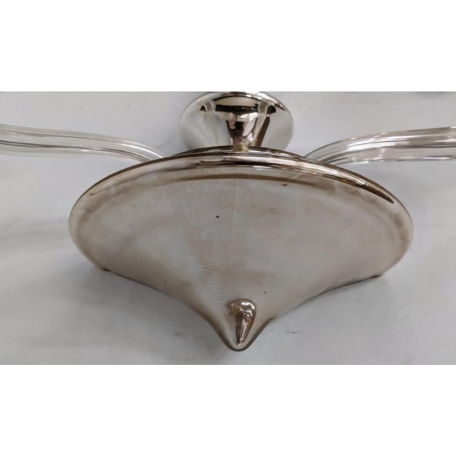 Mid-Century Modern 1980s Murano Glass Wall Light For Sale - Image 3 of 5