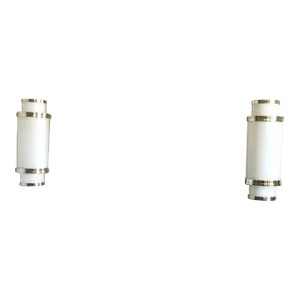 Pair of Ralph Lauren Art Deco Style 1-Light Sconces in Polished Nickel