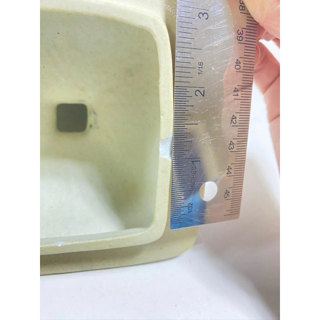 Vintage Blue & White Koi Porcelain Lidded Ginger Jar - Chinoiserie Decor Accent For Sale In Louisville - Image 6 of 10