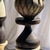 Black Pawn Brown Stool in Mango Wood, 1980s For Sale - Image 8 of 11