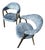 Sunpan Burgos Dinning Armchair Nono Petrol For Sale