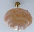 Art Deco Pendant Light in Pink Marble Glass, 1930s For Sale - Image 13 of 18