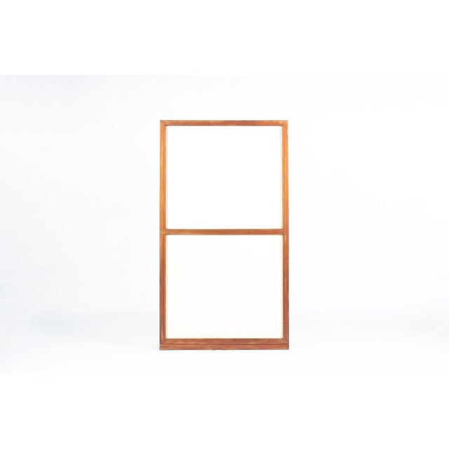 Mahogany and Beige Panel Wardrobe by André Sornay, France, 1960s For Sale - Image 6 of 11