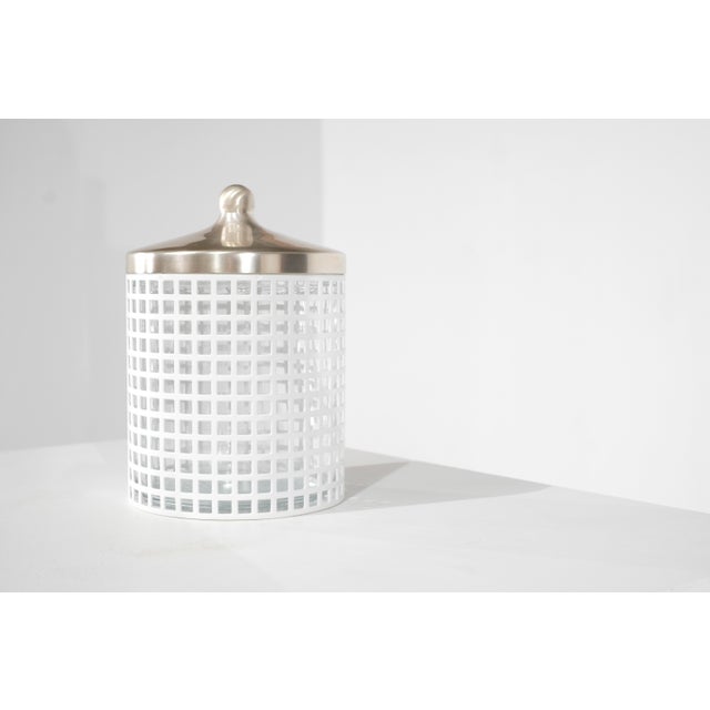 1980s Sugar Bowl by Josef Hoffmann for Bieffeplast, Italy, 1980s For Sale - Image 5 of 12
