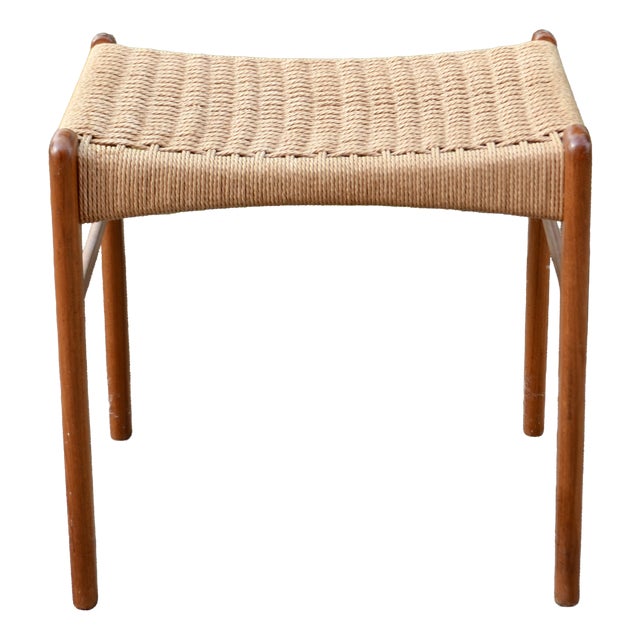 Danish Teak Model GS60 Stool by Peder Kristensen for Glyngore, 1960s For Sale