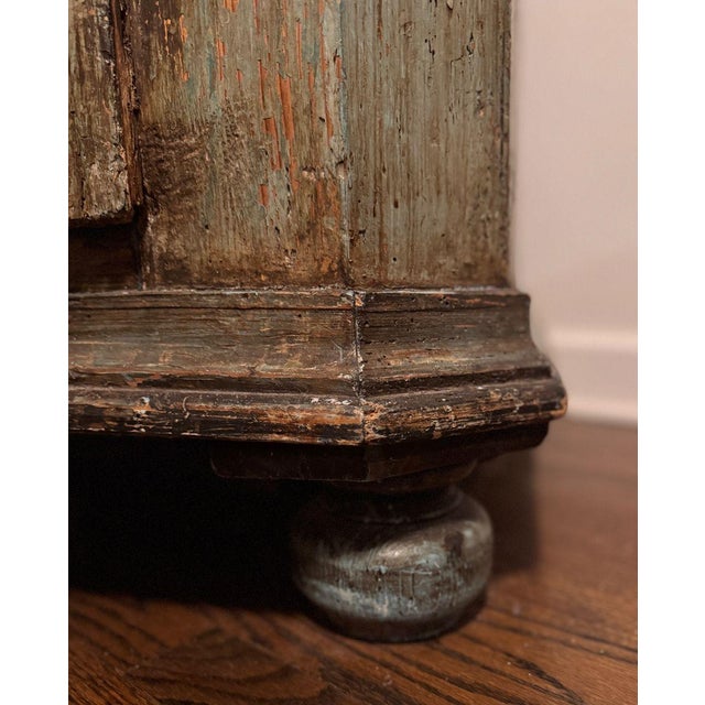 1805 Armoire Tyrolean Alpine Folk Schrank For Sale - Image 11 of 17