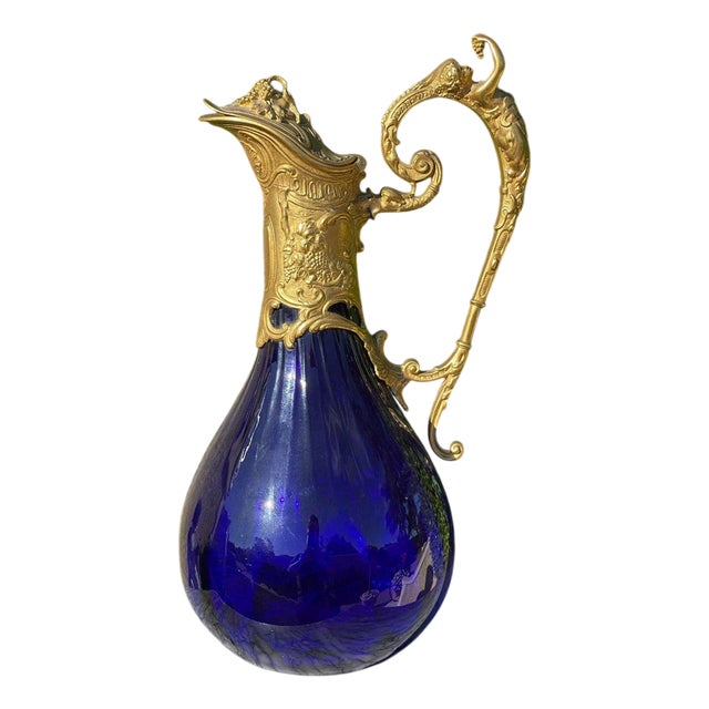Ewer from La Cristallerie de Lorraine For Sale