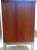 Modern Room & Board Linear Solid Cherry Wood Nightstand Drawer Table For Sale - Image 3 of 11