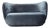 Ferm Living Rico 2 Seater Sofa in Blue Velvet For Sale