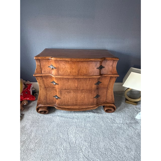 2000 - 2009 Therien Studio Workshops Bombe Dresser – Sculptural Curved Casework & Hand‑Finished Wood For Sale - Image 5 of 5