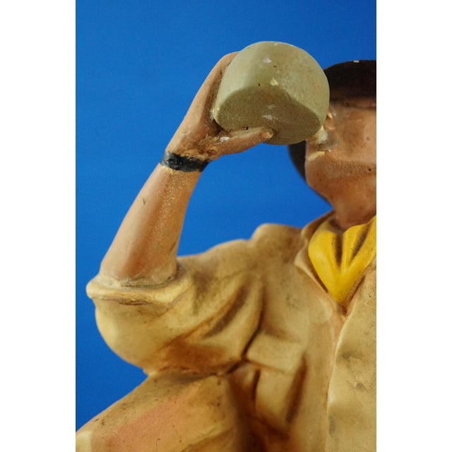 Advertising Resin Model Australian Adventurer Figurine from Avirex, United States, Late 20th Century For Sale - Image 16 of 18