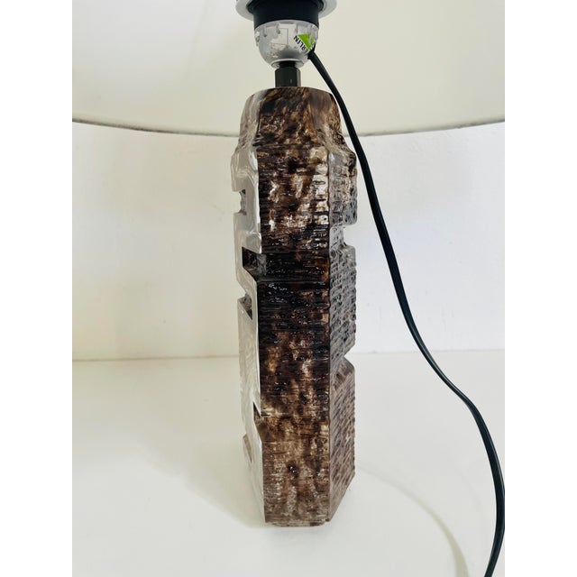 Mid-Century Modern Argos Table Lamp by César Baldaccini for Daum, 1970s For Sale - Image 3 of 12