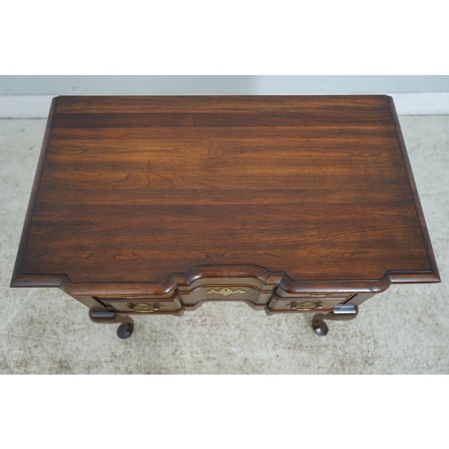Pennsylvania House Pennsylvania House Blockfront Cherry Lowboy For Sale - Image 4 of 12