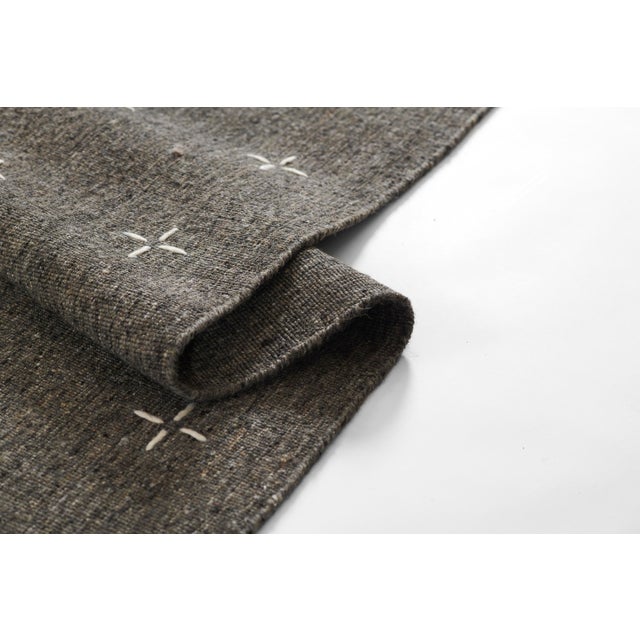 Momeni Oliver Charcoal Hand Loomed Area Rug 3'6" X 5'6" For Sale - Image 9 of 9