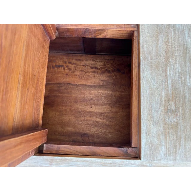 Mid 20th Century Vintage Hand Painted Dowery Chest/Bench For Sale - Image 5 of 6