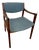 1970s Gunlocke Model 280 Walnut Armchair - 2 Available For Sale