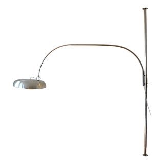 Italian Arc Clamp Lamp by Pirro Cuniberti for Sirrah Imola, 1970s For Sale