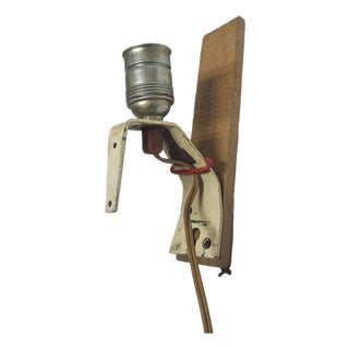 Postmodern Brutalist Wall Lamp, Poland, 1970s For Sale
