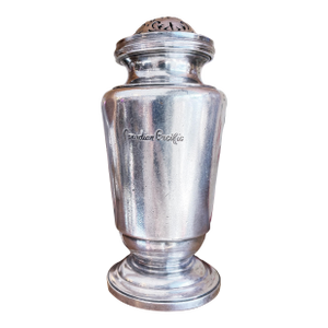 Vintage Silver Sugar Shaker From Canadian Pacific Railway