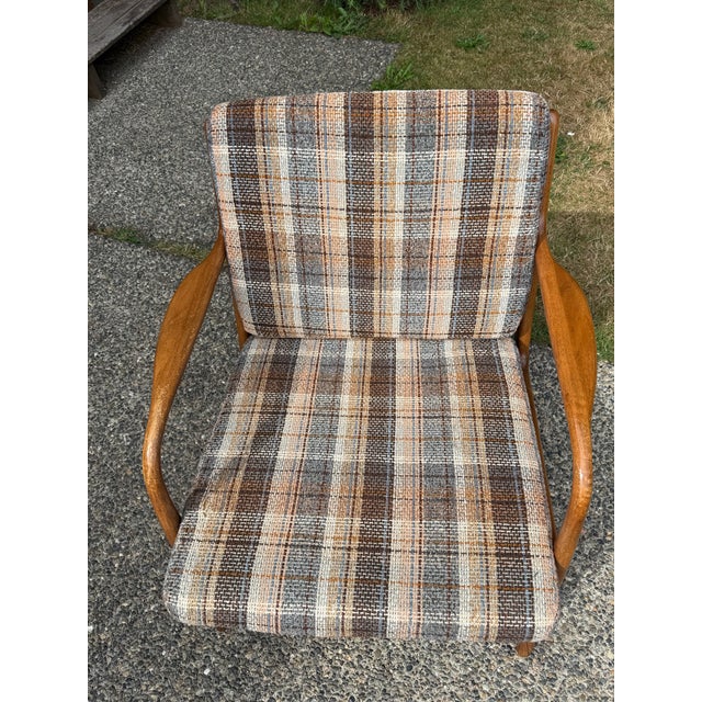1960s Mid Century Modern Attributed to Adrian Pearsall Model 2315-C Armchair for Craft Associates For Sale - Image 5 of 7