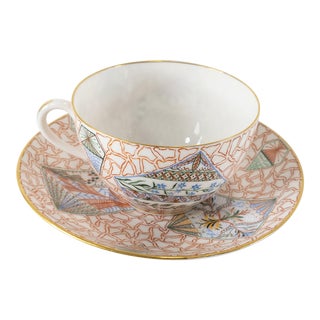 French Haviland & Co Limoges Teacup & Saucer For Sale