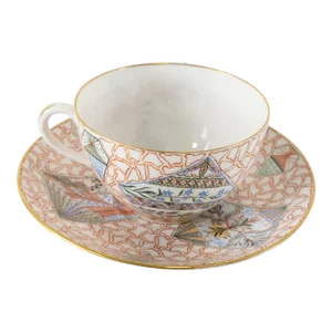 French Haviland & Co Limoges Teacup & Saucer