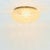 Metal Mid-Century Amber Bubble Glass Ceiling Light or Wall Light by Helena Tynell for Limburg, Germany, 1960s-1970s For Sale - Image 7 of 11