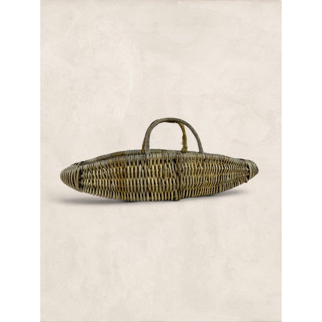 Vintage English Garden Trug A well-loved English garden trug with a genuinely sweet history, this one spent its working...