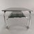 Italian Space Age Steel and Smoked Glass Coffee Table, 1970s For Sale - Image 3 of 8