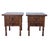 Mid-Century Spanish Rustic Wood Bedside Tables, 1940s, Set of 2 For Sale - Image 12 of 12