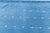 Blue Doris Leslie Blau Vintage Indian Dhurrie Light Blue Flatweave Cotton Rug For Sale - Image 8 of 10