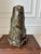 Vintage Large Handcrafted Brutalist Ceramic Vase in Olive Green & Brown For Sale - Image 11 of 18
