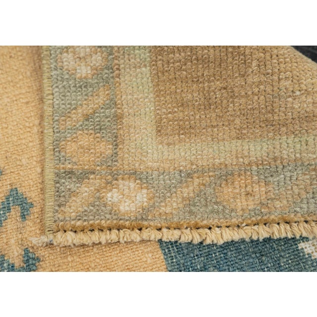 Turkish Mini Rug Oriental Hand Knotted Vintage Rug 1'7" x 2'7" #21262 For Sale In Houston - Image 6 of 8