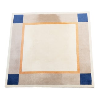 Swedish Tufted Wool Rug by Ingrid Dessay, 1950s For Sale