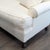 Thomasville 3-Seat Cream Sofa With Rolled Arms and Accent Pillows For Sale In San Francisco - Image 6 of 8