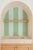 Not Yet Made - Made To Order Clubhouse Stripe Grasscloth Wallpaper by House Party | Wisteria Blue & Mint Julep | 6 Yards For Sale - Image 5 of 8