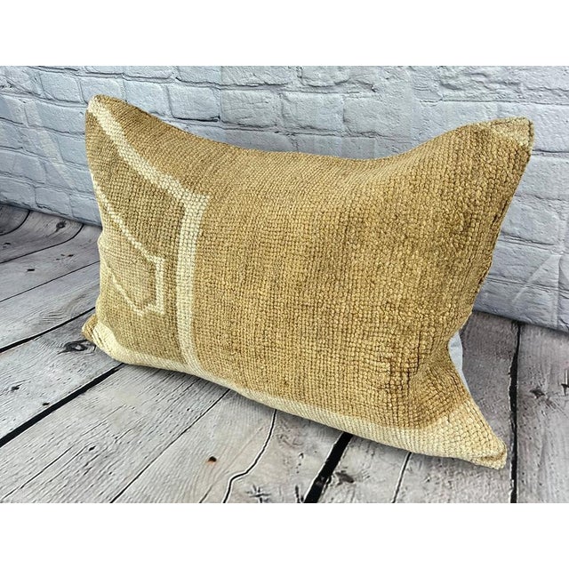 Vintage Pillow Case Turkish Rug Pillow Decorative Rug Pillow Dry cleaning only. PILLOW INSERT IS NOT INCLUDED