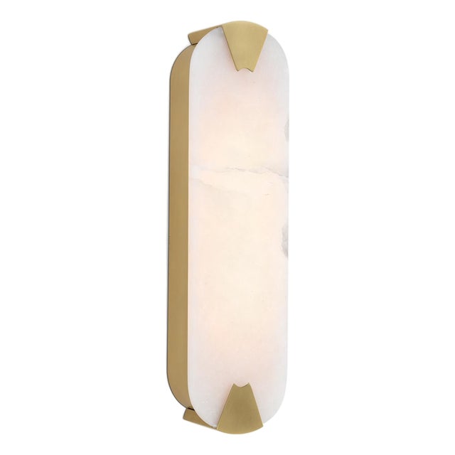 Houston Alabaster Linear Sconce For Sale