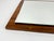 Mid-Century Modern Wall Mirror in Rosewood, 1960s, in Very Good conditions. Designed 1960 to 1969