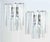 Vintage Murano Glass and Chromed Metal Wall Sconces, Italy, 1960s, Set of 2 For Sale - Image 9 of 11