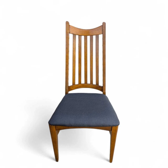 Mid-Century Modern Mid 20th Century Set of Six Mid-Century Modern Dining Chairs Attributed to Drexel For Sale - Image 3 of 18