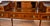 Traditional 1930s English Regency Mahogany Inlaid & Leather Top Carlton Writing Desk For Sale - Image 3 of 18